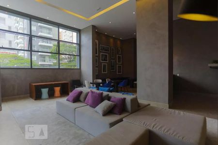 Studio para alugar com 32m², 1 quarto e sem vaga Studio para alugar com 32m², 1 quarto e sem vagaÁrea comum - Salão de festas
