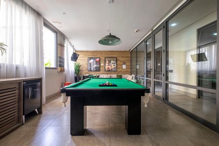 Studio para alugar com 32m², 1 quarto e sem vaga Studio para alugar com 32m², 1 quarto e sem vagaÁrea comum - Salão de Jogos