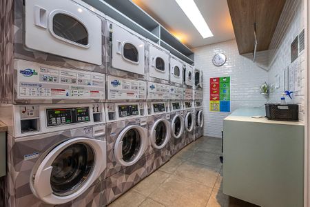 Studio para alugar com 32m², 1 quarto e sem vaga Studio para alugar com 32m², 1 quarto e sem vagaÁrea comum - Lavanderia