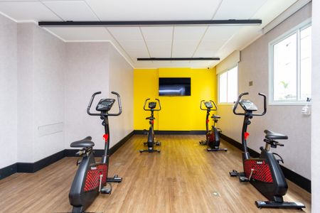 Apartamento para alugar com 51m², 2 quartos e sem vaga Apartamento para alugar com 51m², 2 quartos e sem vagaAcademia