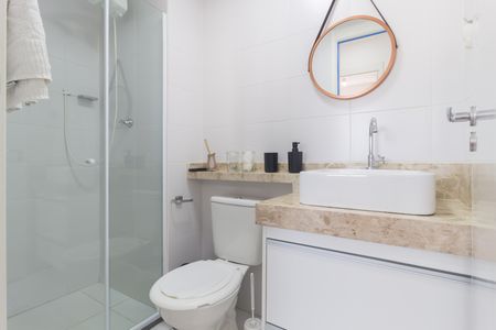 Apartamento para alugar com 51m², 2 quartos e sem vaga Apartamento para alugar com 51m², 2 quartos e sem vagaBanheiro