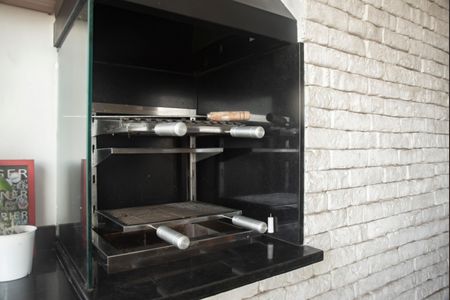 Apartamento à venda com 63m², 2 quartos e 2 vagasVaranda gourmet - Churrasqueira