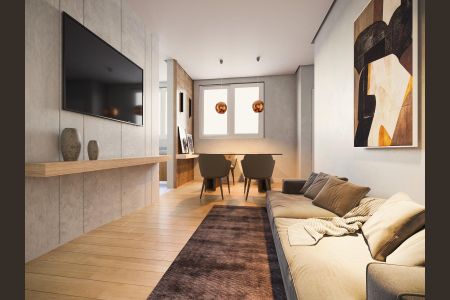 Apartamento à venda com 49m², 2 quartos e 1 vaga