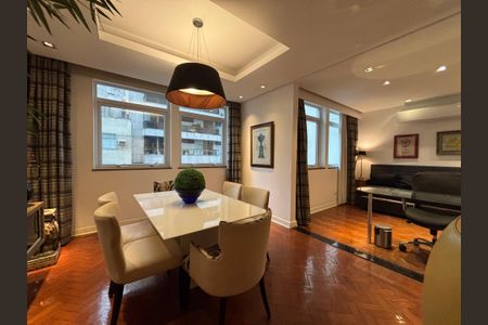 Apartamento para alugar com 85m², 1 quarto e sem vagaSala de jantar