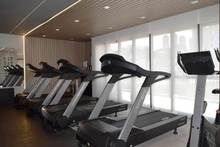 Studio para alugar com 40m², 1 quarto e sem vagaAcademia