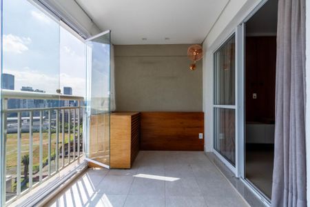 Apartamento à venda com 73m², 2 quartos e 2 vagasVaranda da Sala