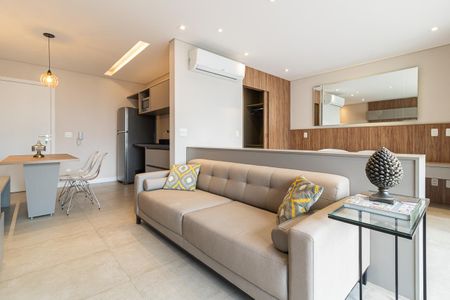 Apartamento para alugar com 51m², 1 quarto e 1 vaga Apartamento para alugar com 51m², 1 quarto e 1 vagaSala