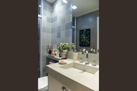 Apartamento para alugar com 67m², 2 quartos e 1 vaga Apartamento para alugar com 67m², 2 quartos e 1 vagaBanheiro da Suíte