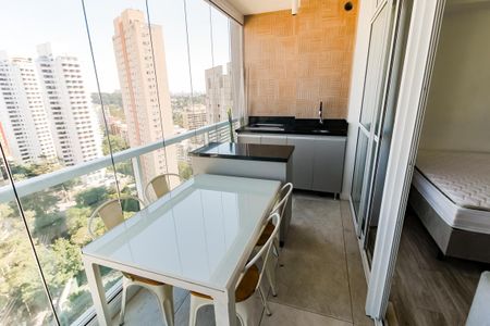 Studio à venda com 36m², 1 quarto e 1 vaga Studio à venda com 36m², 1 quarto e 1 vagaVaranda gourmet