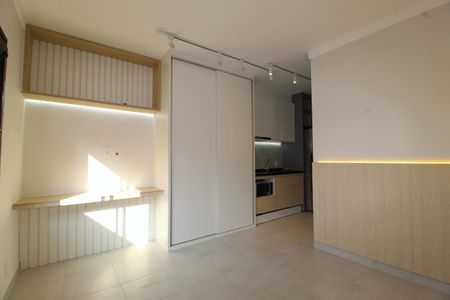 Studio para alugar com 26m², 1 quarto e sem vagaSala/Quarto