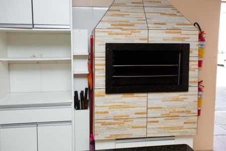 Apartamento à venda com 42m², 2 quartos e 1 vagaChurrasqueira do salão de festas