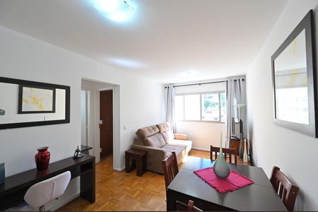 Sala de apartamento à venda com 1 quarto, 44m² em Vila Clementino, São Paulo