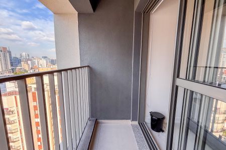 Studio para alugar com 27m², 1 quarto e sem vagaVaranda