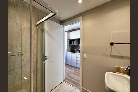Studio para alugar com 24m², 1 quarto e sem vagaBanheiro