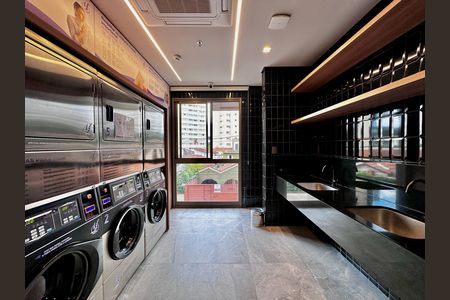 Studio para alugar com 24m², 1 quarto e sem vagaÁrea comum - Lavanderia