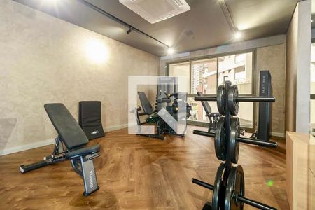 Studio para alugar com 24m², 1 quarto e sem vagaÁrea comum - Academia