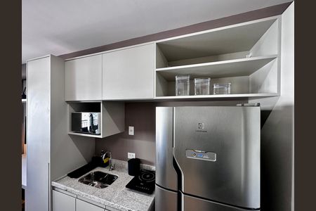 Studio para alugar com 24m², 1 quarto e sem vagaCozinha