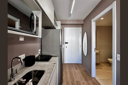 Studio para alugar com 24m², 1 quarto e sem vagaCozinha