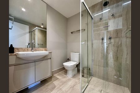 Studio para alugar com 24m², 1 quarto e sem vagaBanheiro