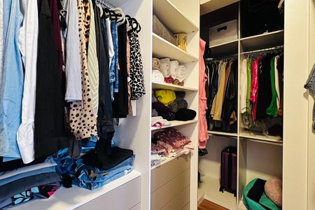 Apartamento à venda com 106m², 3 quartos e 2 vagasCloset da Suíte