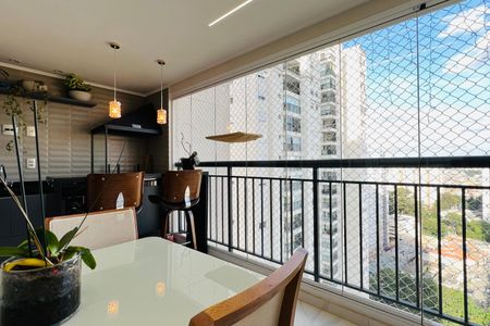 Apartamento à venda com 106m², 3 quartos e 2 vagasVaranda gourmet