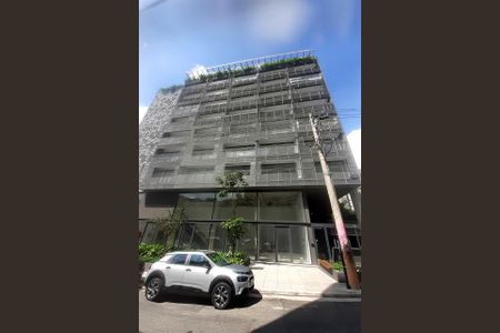 Studio para alugar com 29m², 1 quarto e sem vaga Studio para alugar com 29m², 1 quarto e sem vagaFachada