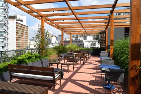 Studio para alugar com 29m², 1 quarto e sem vagaÁrea comum - Churrasqueira