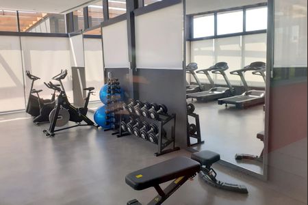 Studio para alugar com 29m², 1 quarto e sem vaga Studio para alugar com 29m², 1 quarto e sem vagaÁrea comum - Academia