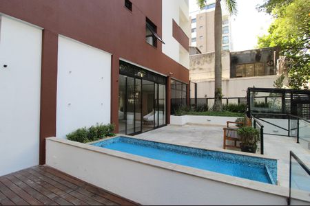 Studio à venda com 38m², 1 quarto e 1 vagaFachada do Prédio