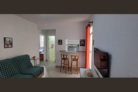 Apartamento para alugar com 57m², 1 quarto e 1 vaga Apartamento para alugar com 57m², 1 quarto e 1 vagaSala