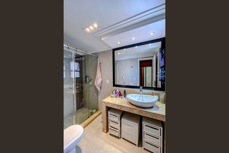 Apartamento para alugar com 125m², 3 quartos e 2 vagasBanheiro da Suíte 2