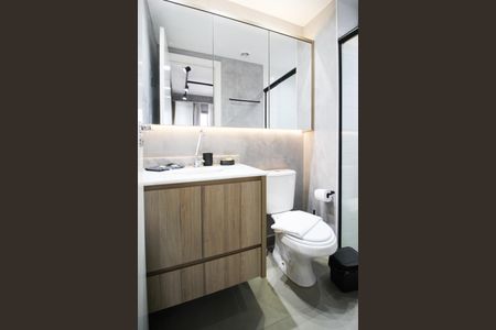 Apartamento para alugar com 27m², 1 quarto e sem vaga Apartamento para alugar com 27m², 1 quarto e sem vagaBanheiro