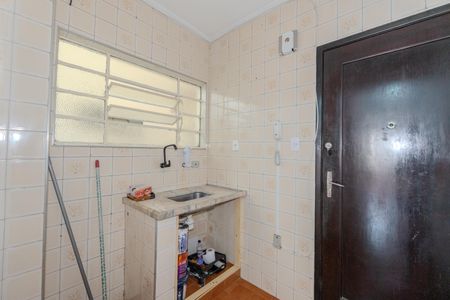 Cozinha de kitnet/studio para alugar com 1 quarto, 33m² em Bela Vista, São Paulo