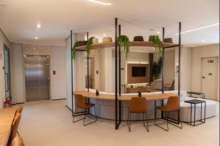 Studio para alugar com 40m², 1 quarto e sem vagaCoworking