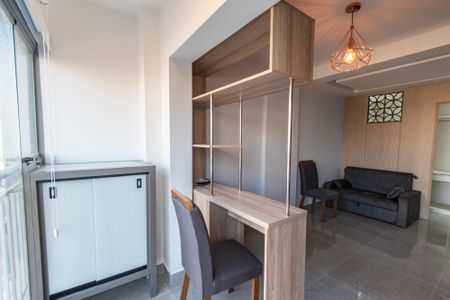 Studio para alugar com 40m², 1 quarto e sem vagaVaranda