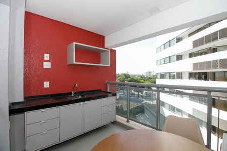 Studio à venda com 33m², 1 quarto e sem vagaVaranda