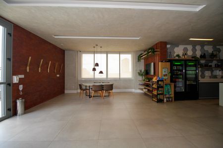 Studio à venda com 33m², 1 quarto e sem vagaÁrea Comum - Espaço Gourmet