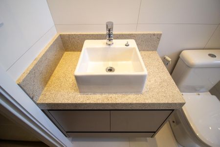 Apartamento para alugar com 47m², 1 quarto e 1 vaga Apartamento para alugar com 47m², 1 quarto e 1 vagaBanheiro da Suíte