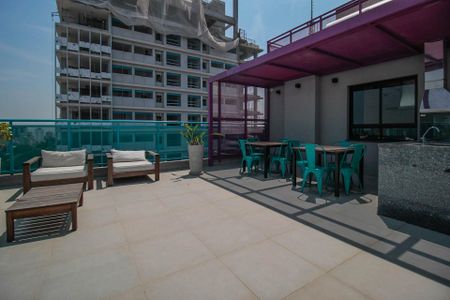 Apartamento para alugar com 25m², 1 quarto e sem vaga Apartamento para alugar com 25m², 1 quarto e sem vagaÁrea comum - Churrasqueira