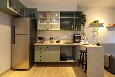 Apartamento para alugar com 25m², 1 quarto e sem vaga Apartamento para alugar com 25m², 1 quarto e sem vagaCozinha