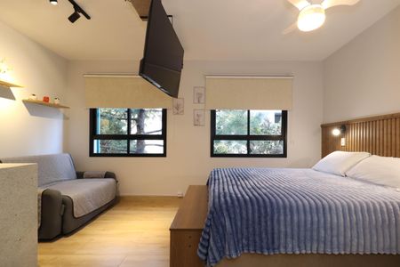 Apartamento para alugar com 25m², 1 quarto e sem vaga Apartamento para alugar com 25m², 1 quarto e sem vagaSala/Quarto