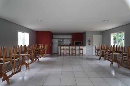 Apartamento à venda com 49m², 2 quartos e 1 vagaÁrea comum - Salão de festas