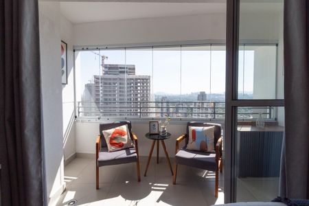 Studio para alugar com 25m², 1 quarto e 1 vagaVaranda