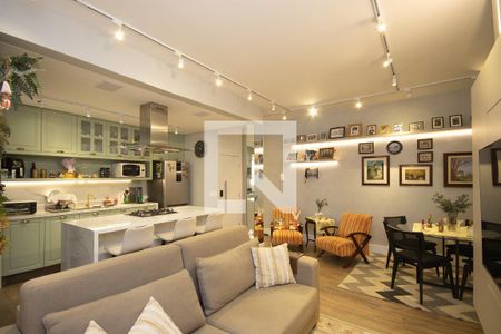 Apartamento à venda com 90m², 1 quarto e 1 vaga Apartamento à venda com 90m², 1 quarto e 1 vagaSala