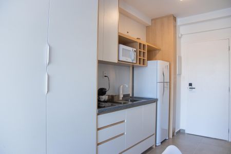 Studio à venda com 25m², 1 quarto e sem vagaCozinha
