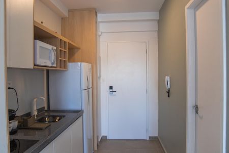 Studio à venda com 25m², 1 quarto e sem vagaCozinha
