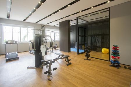 Studio à venda com 25m², 1 quarto e sem vagaAcademia