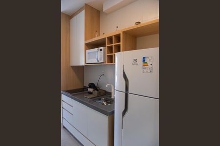 Studio à venda com 25m², 1 quarto e sem vagaCozinha