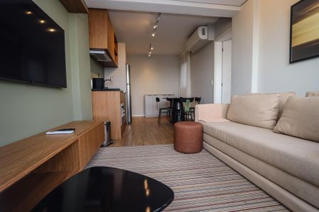 Studio para alugar com 39m², 1 quarto e 1 vagaSala