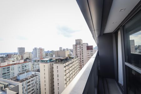 Studio para alugar com 39m², 1 quarto e 1 vagaVaranda